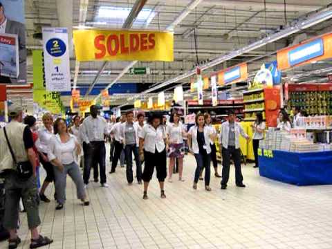 Flash Mob Auchan Illkirch