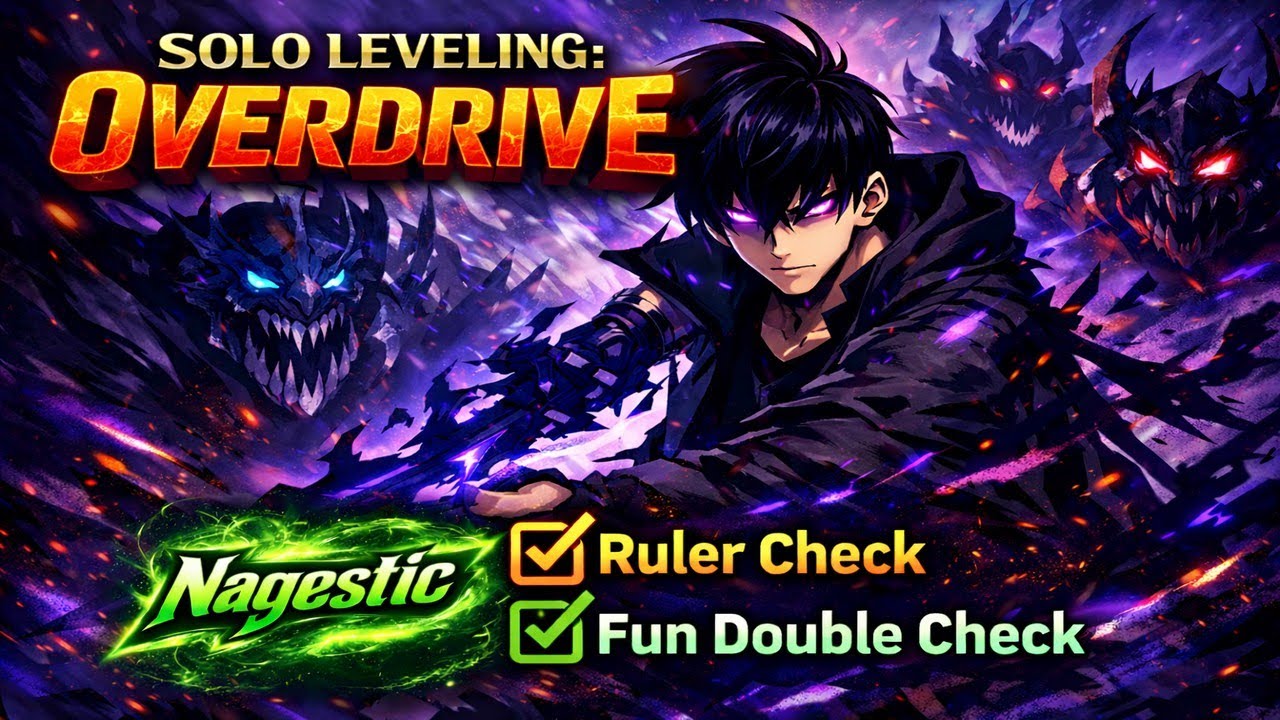 Ruler Check ✔️ Fun Double Check ✔️ | Broken Ruler Build in Solo Leveling: Overdrive