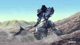 First Time BARBATOS appear - Mobile Suit Gundam IBO