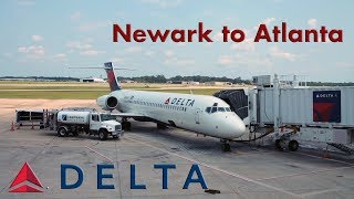 Delta Airlines - Boeing 717 FULL FLIGHT EXPERIENCE/FLIGHT REPORT Newark to Atlanta (HD)