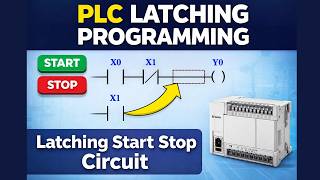 PLC Latching Programming in Delta ISPSoft | Start Stop Circuit Explained