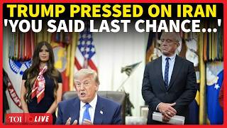 LIVE | Trump Grilled On Iran War Threat, Shock Reply; 'You Said Iran's Last Chance...'