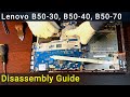 How to upgrade RAM memory in Lenovo B50-30, B50-40, B50-70 laptop