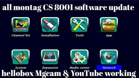 Montage CS8001Software Update.A3,A6,dilos3015,6901 K5S ! Mgcam working#montagecs8001