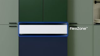 Change the temperature with the FlexZone™ Drawer: Bespoke French Door Refrigerator | Samsung screenshot 3