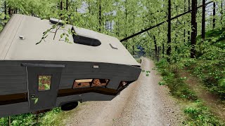 Insane caravan crash test dummy #4 | HiPrivate, Beam NG. Drive, YouTube.