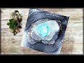 Relaxing alcohol ink art with soothing classical music