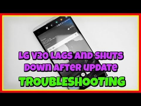 LG V20 Lagging and Shutting Down After Update | Troubleshooting | Wipe Cache Partition