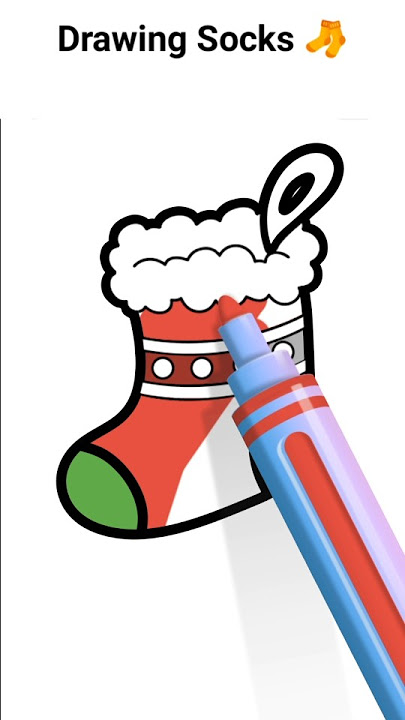 Drawing Socks 🧦 | Colouring Socks | #drawing #art #coloring #shorts #penting