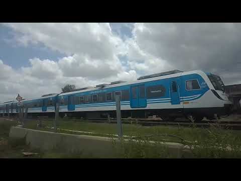 Avance obra " paso bajo a nivel Carcarañá" ferrocarril Belgrano Sur G. Laferrere.