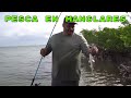 Pesca con Camaron VIVO En Manglares | Por Poco Se nos Va la Lancha