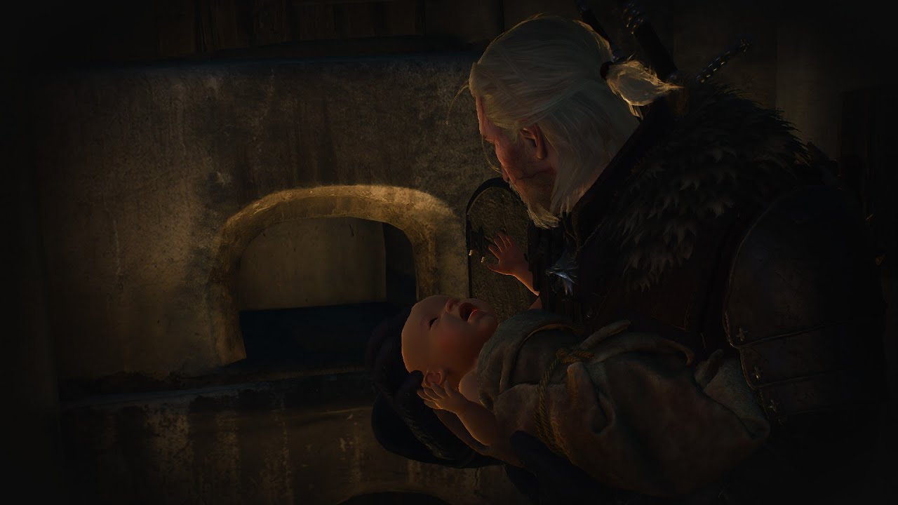 witcher puts a baby in an oven with 0 hesitation like an absolute chad ...