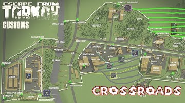 Crossroads - Escape From Tarkov - Exit Custom Map | Morning