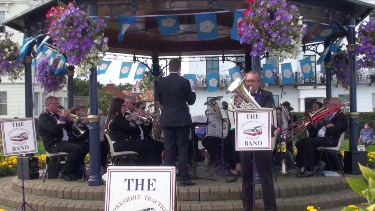Yorkshire Traction Honley Band playing Blaydon Races. Euphonium Solo by