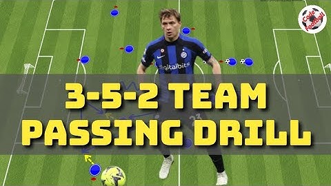 3-5-2 team passing exercise!