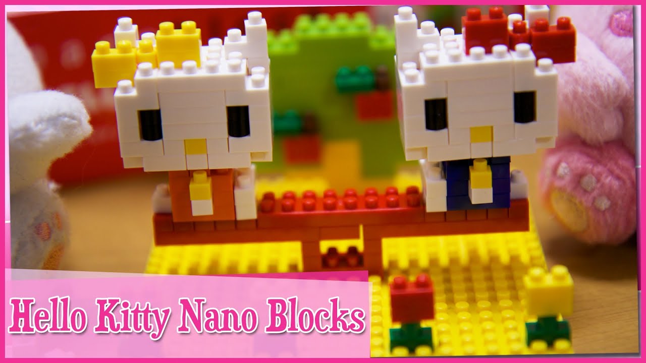 Hello Kitty Nano Block (Kitty & Mimmy) ~ キティ＆ミミィ　なかよしパーク
