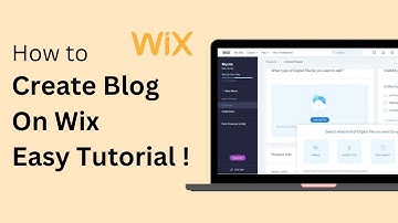 How To Create A Blog On Wix (Step By Step For Beginners) !