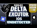 Download Updated Delta Executor On iPhone &amp; iPad | Delta Executor For Roblox Updated v2.709 On iOS