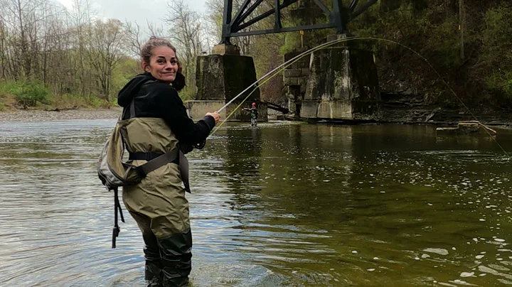 Suz's first steelhead