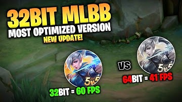 Latest! 32-Bit Mobile Legends | Most Optimized Version for Smooth Gaming Experience