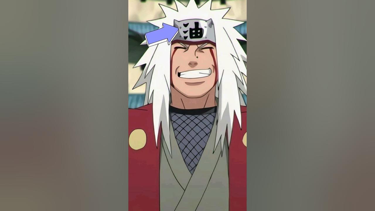 Why jiraiya Use Different Headband ? 😱 YouTube