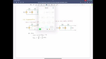 Practice Problem 4.11 (3-3) Find In - Superposition, Fundamentals of Electric Circuits, 7th ed