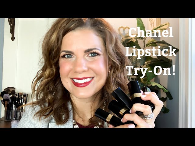 Chanel Lipstick Try-On! Rouge Coco Flash, Rouge Coco Ultra Hydrating Lip  Color, Lip Liners & More! 