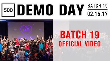 500 Startups Demo Day: Batch 19 Video