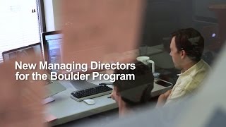 Announcing New Managing Directors for the Boulder Program