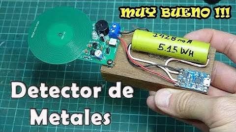 DETECTOR de METALES - Muy Bueno y  de bajo costo !!!