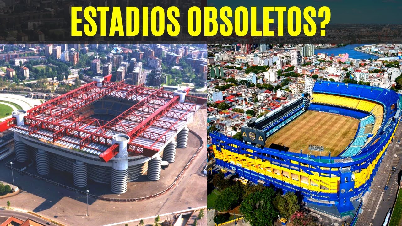 Grandes estadios que están quedando OBSOLETOS