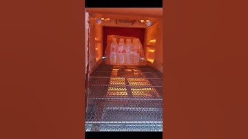 Semi automatic cuff sleeve shrink wrapping machine for water bottle