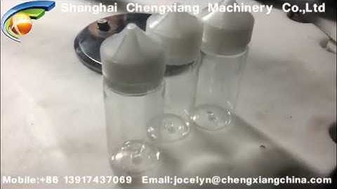 Chubby gorilla bottle plugging and capping test video