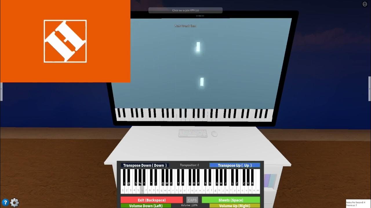 Roblox Piano- Undertale Home 