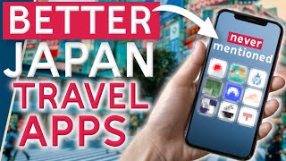 8 SUPERIOR Japan travel apps noone talks about