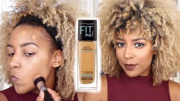 Maybelline New York Fit Me Foundation Review - StyleyourselfHub