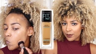 #AlaTries: Maybelline Fit Me Powder Foundation - Worth the hype gak sih? Full Swatches + Wear Test