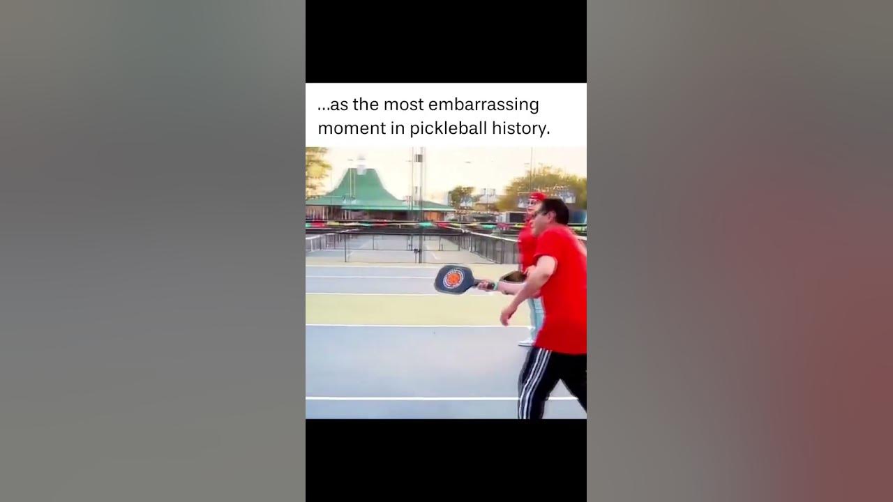 Biggest pickleball fail ever! Hilarious shorts funny comedy fails