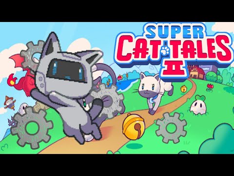 Видео: Нетронутые Секреты | Все Шестерёнки | Робо-Кот - Super Cat Tales 2