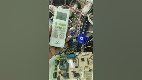 E6 error in Videocon split AC #trending