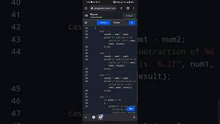 Calculator using stack data  structure screenshot 5