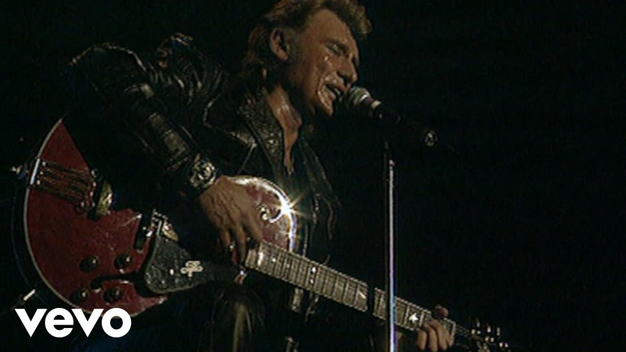 Johnny Hallyday La Guitare Fait Mal La Guitare Fait Mal Live Bercy 92 Youtube
