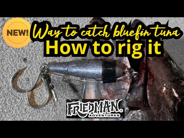 The absolute best trolling lure for bluefin tuna! Don't leave the docks  without it! 