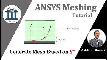 Generate Mesh Based on Y-plus in ANSYS Meshing, Structured and Unstructured Grid with Y+ Calculator