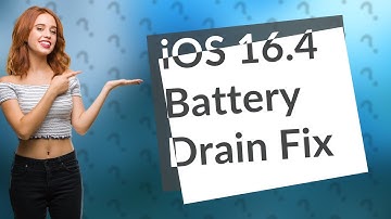 Is iOS 16.4 battery draining fast?