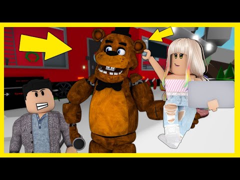 BABAMDAN GİZLİCE FNAF İLE BULUŞTUM 😂 😈 ROBLOX BROOKHAVEN YARAMAZ KIZ HİKAYE | KÜBRA NİSA HAN KANAL