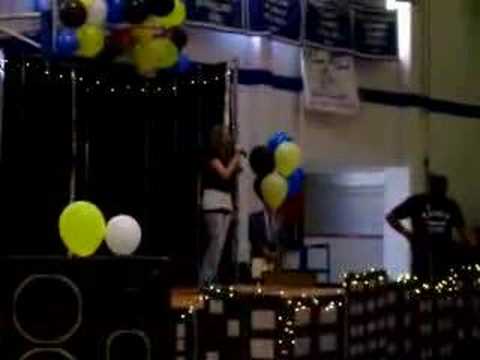 Brooke Lofton at talent show