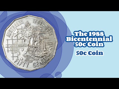 The 1988 Bicentennial 50c Coin | How Much Is It Worth?? (50c Coins)