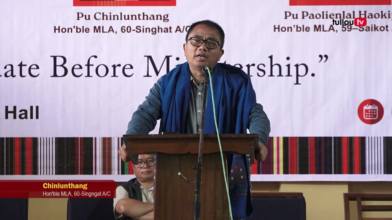 Speech: Chinlunthang | Hon'ble MLA, 60-Singngat A/C | Feb. 6, 2026