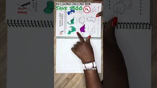 Kids Savings challenge boom: save $300 #shorts